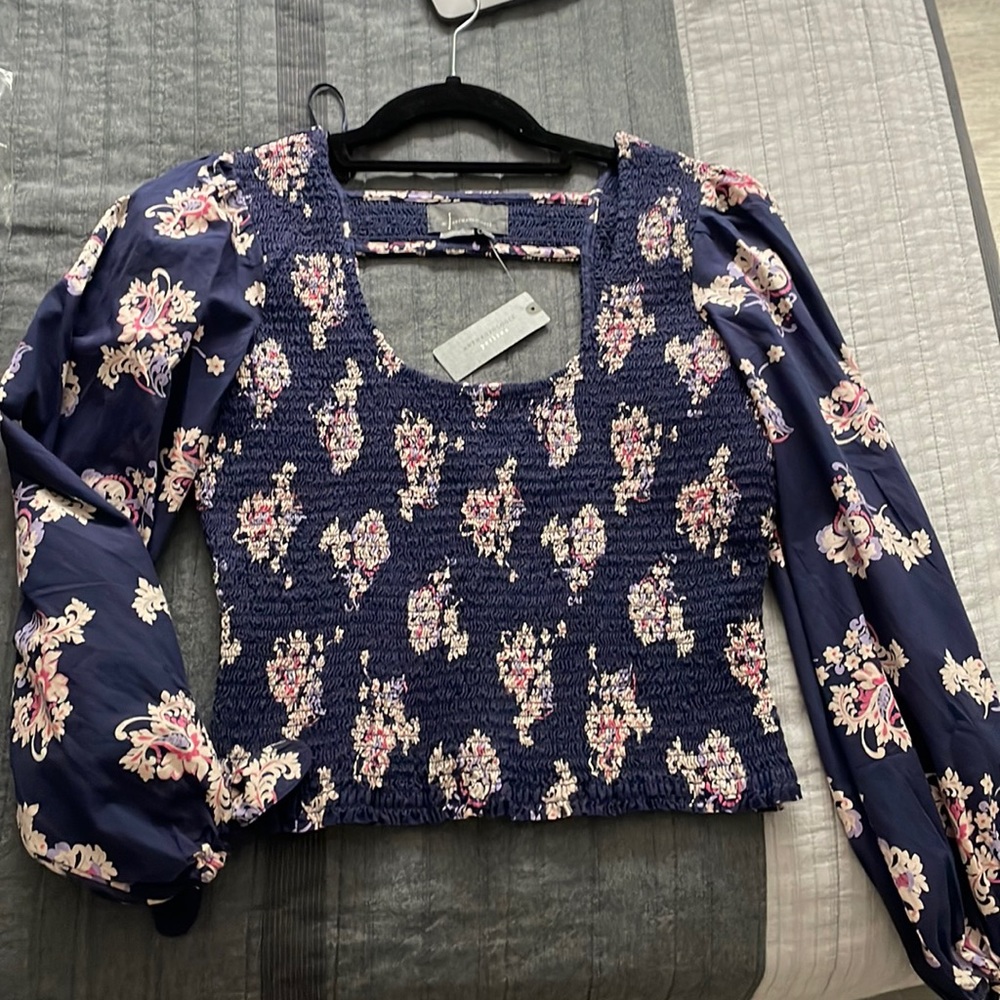 Anthropologie floral top